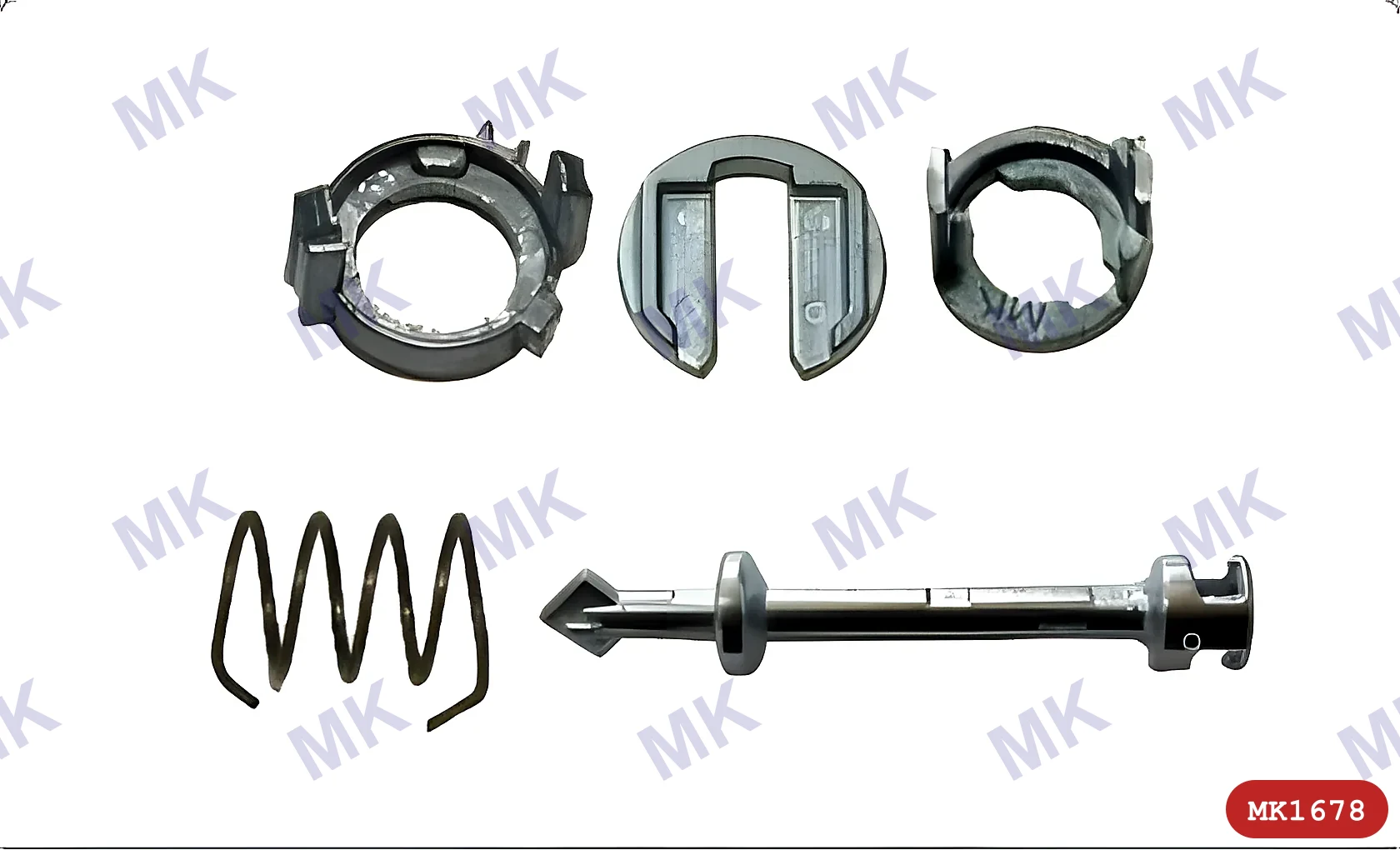 Bmw X3 2017 - 2020 - F30 - F31 - F80 2012 - 2019 طقم تصليح اسطوانة قفل الباب الأيسر