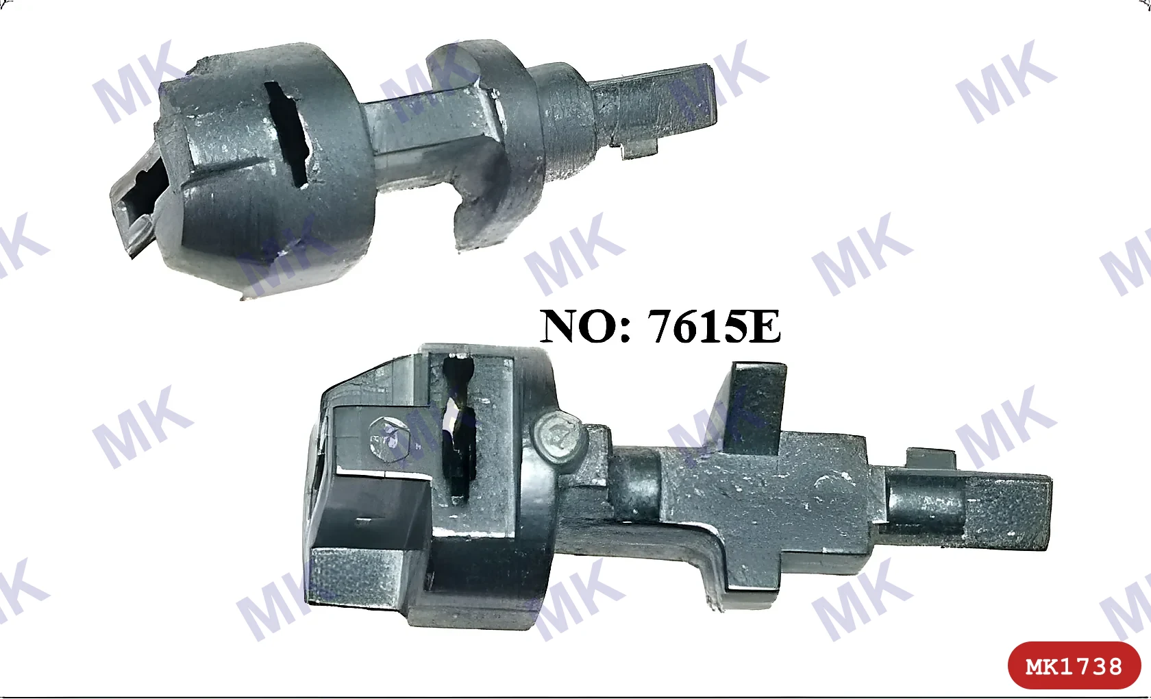تويوتا كورولا RVA4 1998 - 2002 الاتصال Lgnition قفل اسطوانة رمح Oem: 7615 E